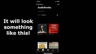 How to Listen to Audiobooks on Your iPhone or MP3 Player [upl. by Acisset]