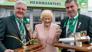 Watch Competitors trade stands and dancers get ready for National Ploughing Championships 2024 [upl. by Roinuj847]