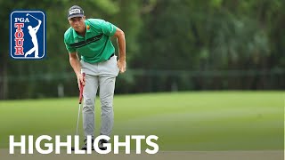 Viktor Hovland shoots 6under 65  Round 4  Mayakoba Golf Classic [upl. by Eppesuig411]