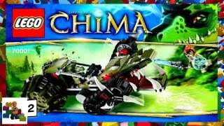 LEGO instructions  Chima  70001  Crawleys Claw Ripper Book 2 [upl. by Pedrotti]