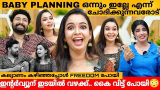 Baby planning ഒന്നും ഇല്ലേ എന്ന് ചോദിക്കുന്നവരോട് 😂 ALICE CHRISTY amp SAJIN INTERVIEW  VARIETY MEDIA [upl. by Nivk]