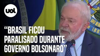 Lula ‘Única coisa que aconteceu nesse país foi a produção de mentiras Brasil ficou paralisado’ [upl. by Adnuahsor]