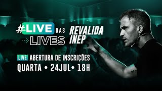 Live de Abertura Live das Lives Revalida [upl. by Nnaasil]