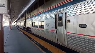 Amtrak Coast Starlight departs Los Angeles [upl. by Xela]