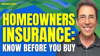 Homeowners Insurance Know Before You Buy [upl. by Blanding]