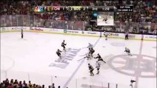 Final Two Minutes of Blackhawks 2013 Stanley Cup Win Both Goals [upl. by Arval]