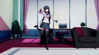 Chika Dance Remake Cover  Sayaka Maizono MMD [upl. by Attenrev]