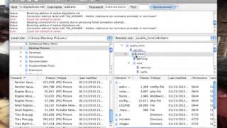 vBulletin 5 Connect Changing Server Permissions with FileZilla [upl. by Roseline837]