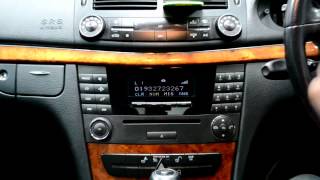 Mercedes E Bluetooth Retrofit [upl. by Niotna]