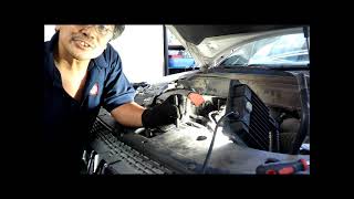 2008 GMC ACADIA INSTALLING NEW ALTERNATOR [upl. by Ahgiela]