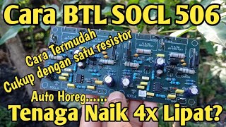 Cara BTL SOCL 506 Dengan Resistor [upl. by Urbanna445]