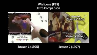 Wishbone PBS  Intro Comparison [upl. by Rehnberg474]