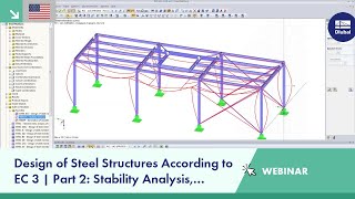 Webinar Design of Steel Structures According to EC 3  Part 2 Stability Analysis Design [upl. by Mitch89]