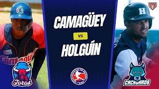 Camagüey vs Holguín 1er juego Serie Nacional 63 [upl. by Eitsym]