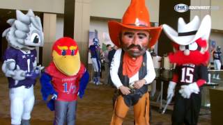 Big 12 Media Days Mascot danceoff [upl. by Haleak]