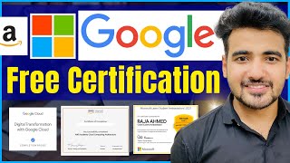 GoogleAmazon amp Microsoft is Offering Free Online Certification Courses LIMITED TIME [upl. by Leumek]