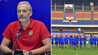 ELIM CAN 2025 RDC vs GUINEE jour de match Sébastien Desabre confiant mais prudent [upl. by Wickham892]