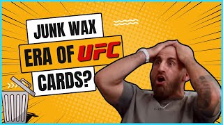 Grading and flipping vintage packs The JUNK WAX era of UFC Cards SELL the HYPE BUY the GOATS [upl. by Esetal]