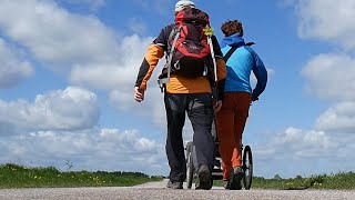 Wanderung Deutschland von Nord nach Süd 1402 Km in 41 Tagen [upl. by Yecak]