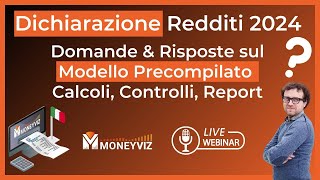 Dichiarazione Redditi 2024  DampR sul Modello Precompilato Calcoli Controlli Reportistica [upl. by Anir]