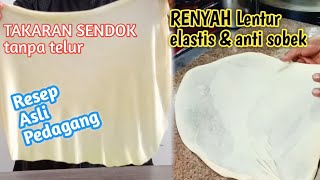 Cara Membuat Kulit Martabak Telur • Resep Kulit Martabak Asli Pedagang [upl. by Ococ331]