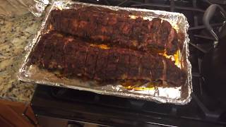 BBQ Ribs  OVEN BAKED RIBS  HOW TO  BAR B QUE RIBS  LIVE with Chef Lorious [upl. by Meeka]