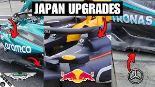 What Every F1 Team Has Upgraded Or Brought To The Japan GP [upl. by Rexer]