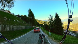 Faster than a car 🚗  FLARE Moustache at Kronplatz [upl. by Hennahane]