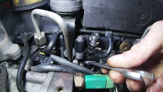 Changer injecteur reprogrammation Renault Clio 2 1 5 dci 80 [upl. by Carie]