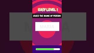 Guess the Name of Person Easy Level  Can You Guess the Name Shorts [upl. by Kohl30]