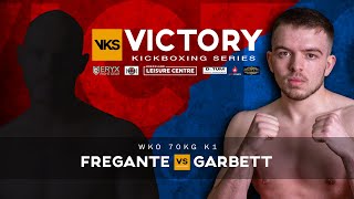 Garbett Vs Fregante  Victory Kickboxing Series 8 [upl. by Willow819]