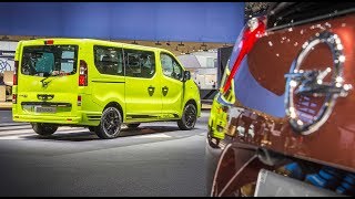 IAA 2017  Opel Vivaro  Diese Vorteile bietet Opels MultifunktionsVan [upl. by Donni]