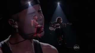 As Long As You Love Me Acoustic  Justin Bieber  American Music Awards AMAs 2012 BEST QUALITY [upl. by Lebam]