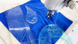 Quilting with Rulers on a Domestic Home Sewing Machine Everything a Beginner Needs to Know [upl. by Harbird336]