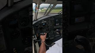 Pouso em Jundiaí SBJD Embraer Bandeirante [upl. by Field]