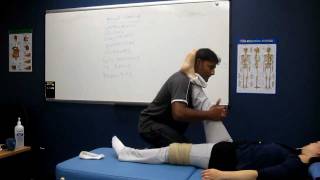 Manual passive Stretching Skeletal muscles [upl. by Nnyleahs]