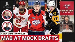 Reacting To The Athletics NHL Mock Draft  2024 NHL Draft Rankings 5957 [upl. by Elysia]