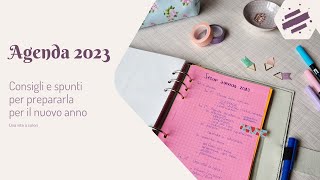 Come ho preparato la mia agenda ad anelli per il 2023 [upl. by Higinbotham607]