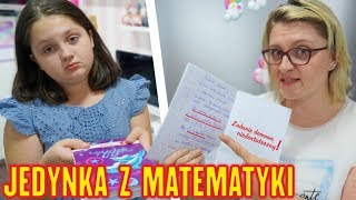 JEDYNKA Z MATEMATYKI ❗ ZA ZADANIE DOMOWE 😥 SZKOŁA [upl. by Weatherley]