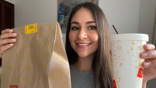 ASMR COMIENDO MCDONALDS  Mouth Sounds Chewing [upl. by Ynneh]