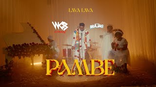 Lava Lava  Pambe Tu Official Lyric Video [upl. by Karr999]