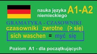 Czasowniki zwrotne A1 A2 [upl. by Millwater]