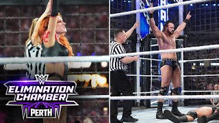 Full WWE Elimination Chamber 2024 highlights [upl. by Lossa]