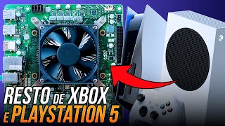 Resto de Playstation e Xbox dá um caldinho Testando o AMD 4700S [upl. by Eillam]