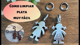 Como LIMPIAR PLATA Súper fácil y rápido [upl. by Ahsienod173]