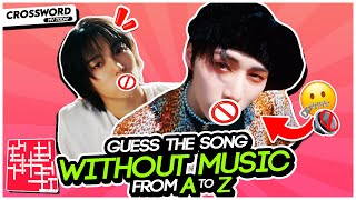 SONG WO MUSIC FROM A TO Z 🔇✨  CROSSWORD  KPOP QUIZ [upl. by Bollay]