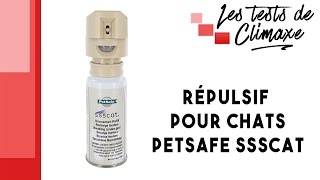 Présentation dun répulsif pour chats PetSafe ssscat PDT 45 vidéo sans la voix [upl. by Maryann]