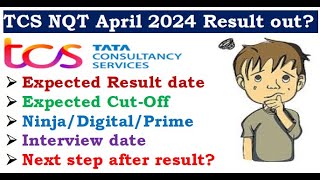 TCS NQT April 2024 result  How to check TCS NQT scorecard  Expected Cutoff  Interview date [upl. by Anon445]