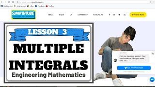 Multiple Integrals  LESSON 3 Double Integrals Using Vertical And Horizontal Method [upl. by Eremehc]