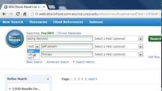 Searching PsycINFO [upl. by Augy]